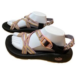 Chaco ZX2 Women’s 10 Pastel/Novelty Ice Cream Print Water Hiking Trail Sandals